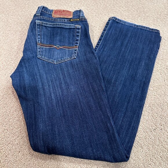 Lucky Brand Jeans Penelope Sundown Straight Boho Western Size 28 #7WP1040 - G161 - Picture 6 of 13